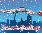 Custom Illustration for Discovery First Aid & Safety Service Annual Holiday Card