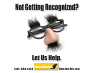 Billboard Ad to Promote "Nomadic Ads" Mobile Advertising